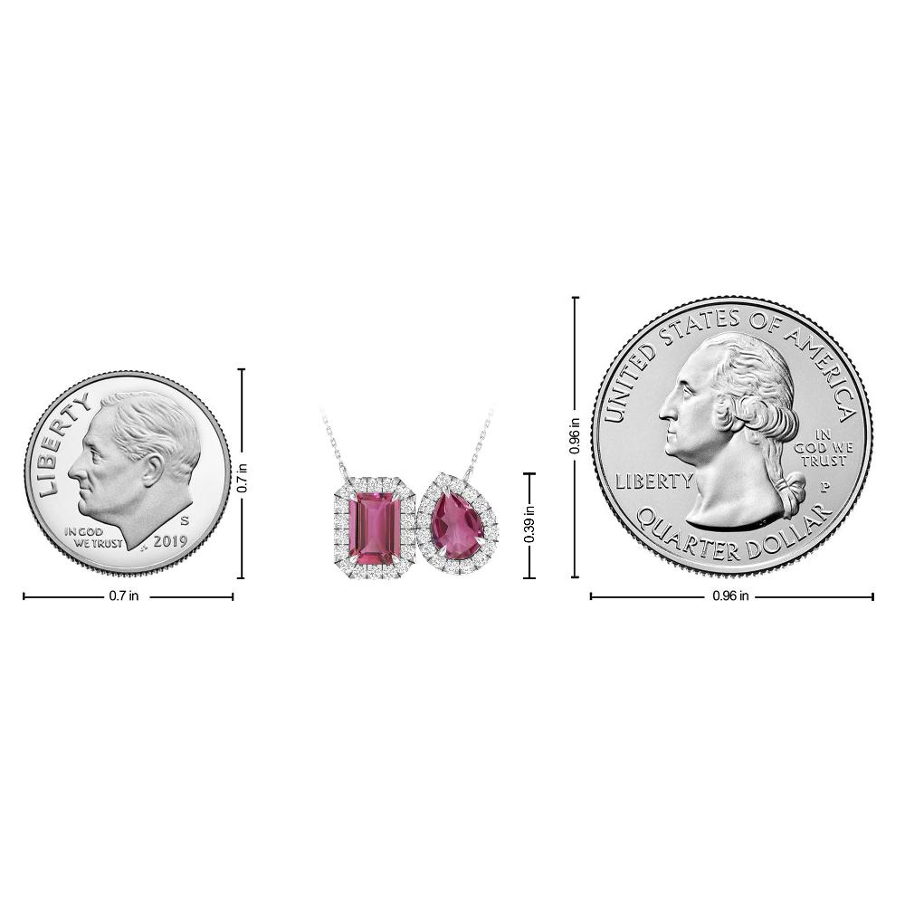 White Gold - Pink Tourmaline