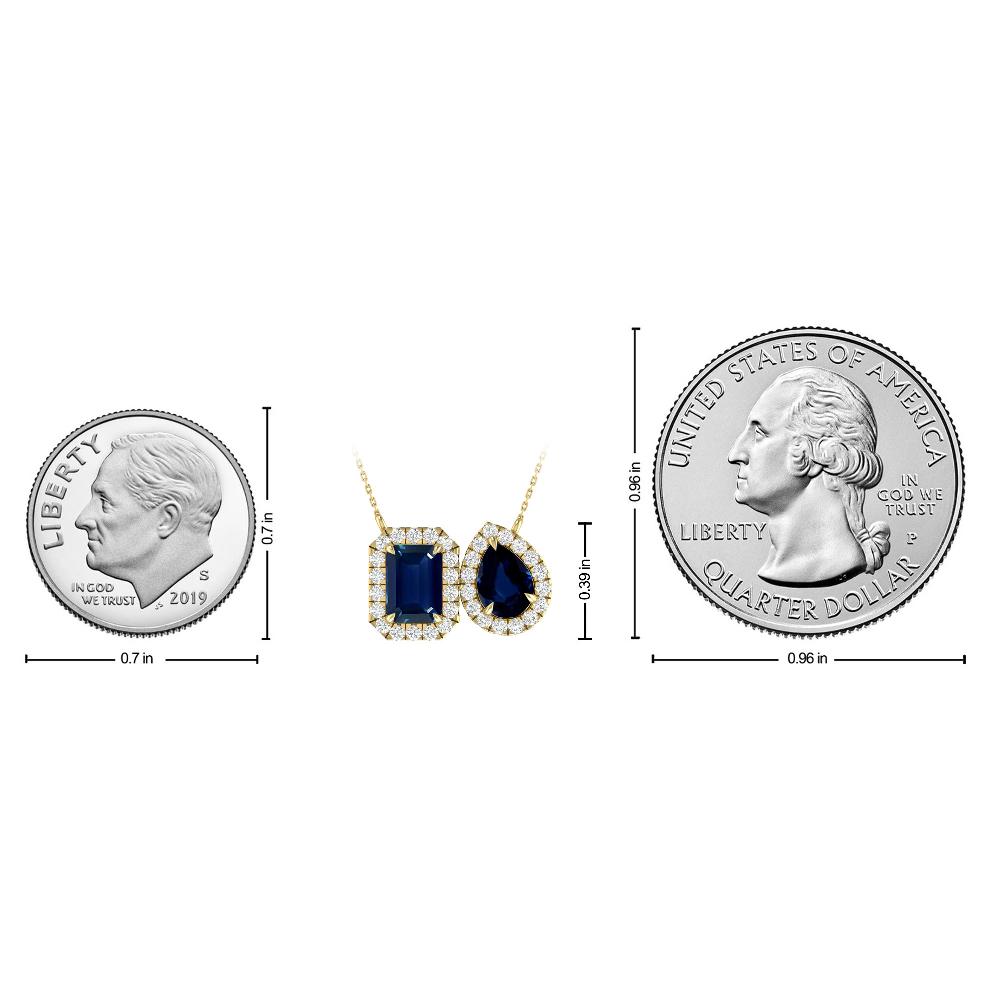 Yellow Gold - Sapphire