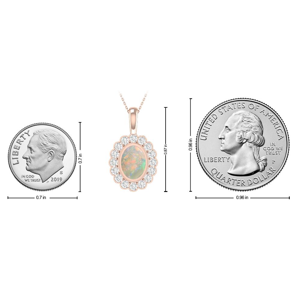Rose Gold - Opal