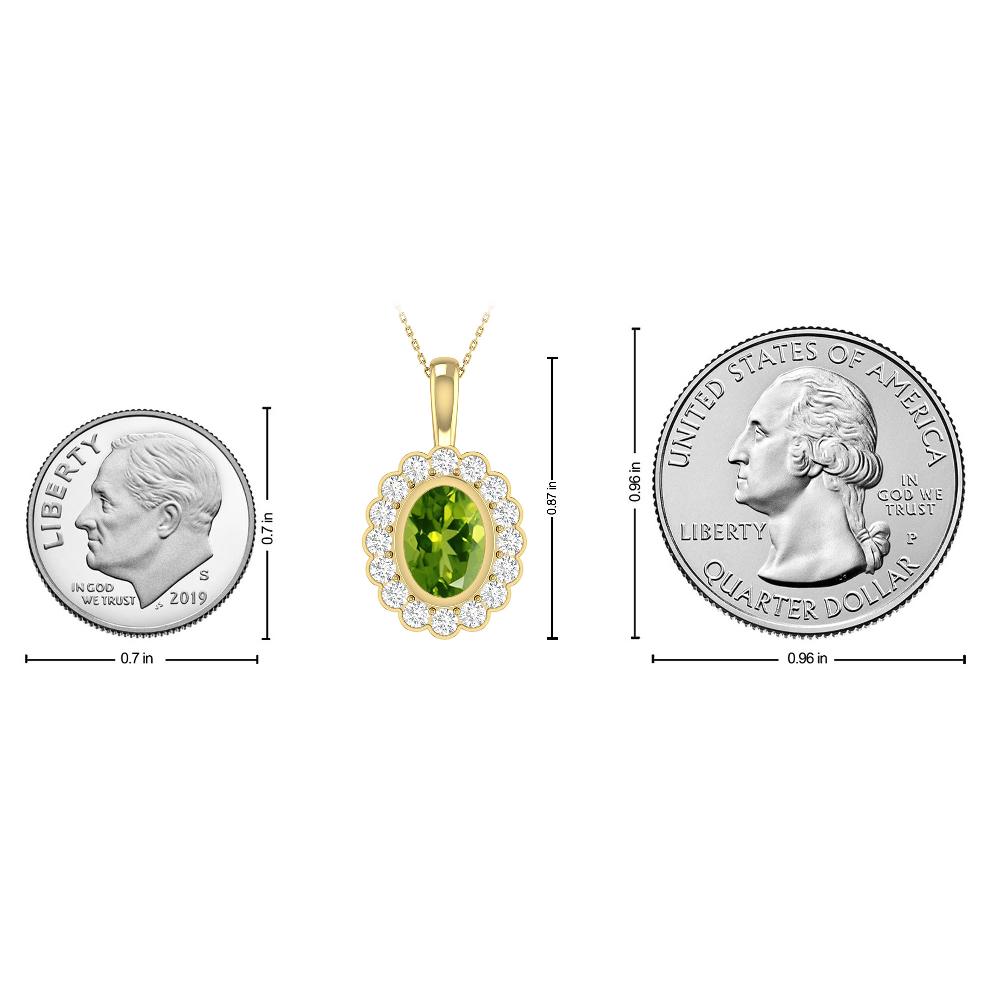 Yellow Gold - Peridot
