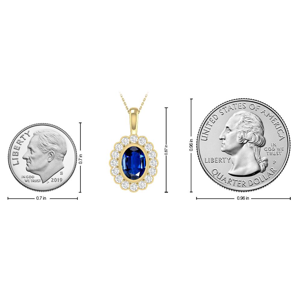 Yellow Gold - Sapphire