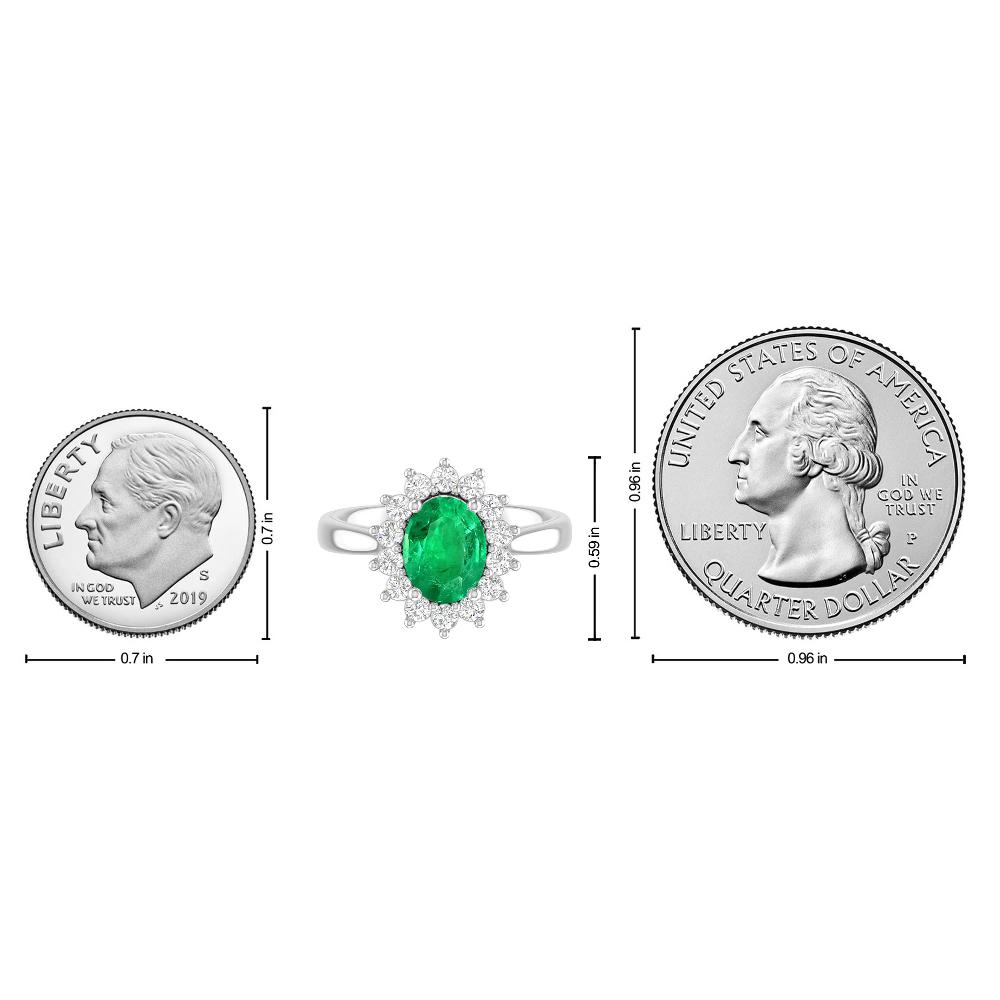 White Gold - Emerald