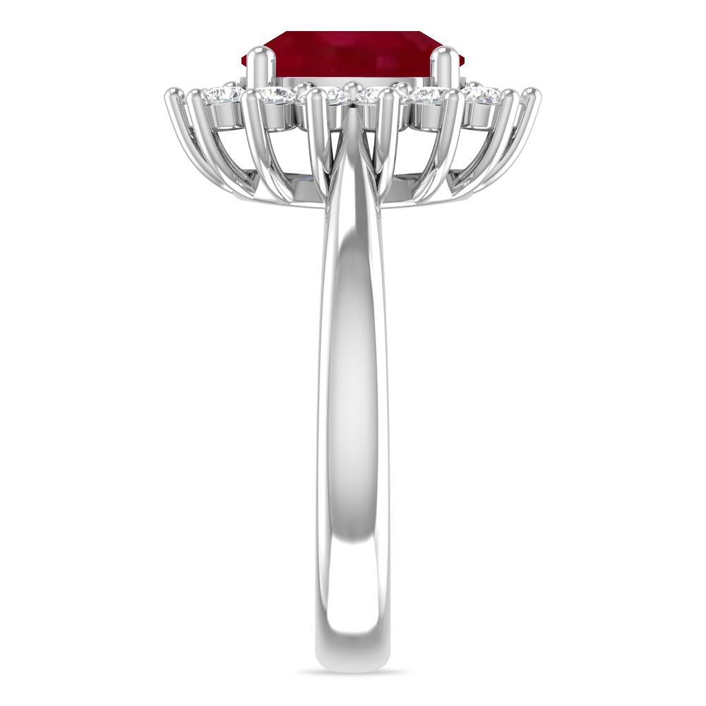 White Gold - Garnet