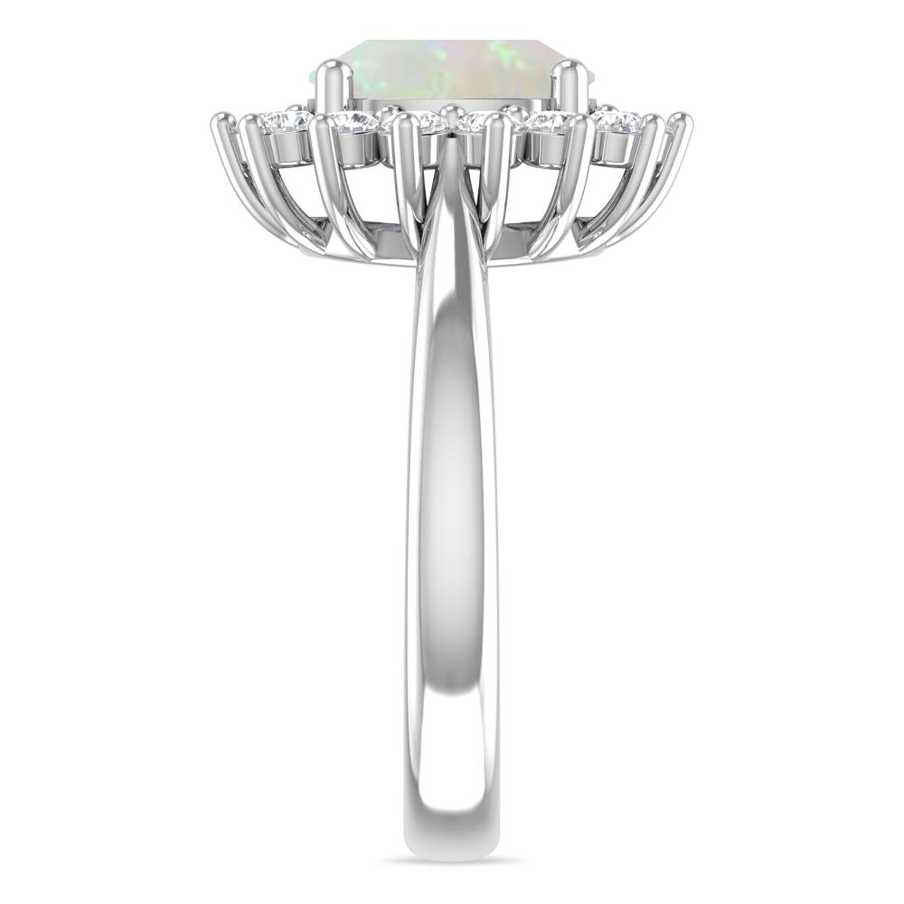 White Gold - Opal