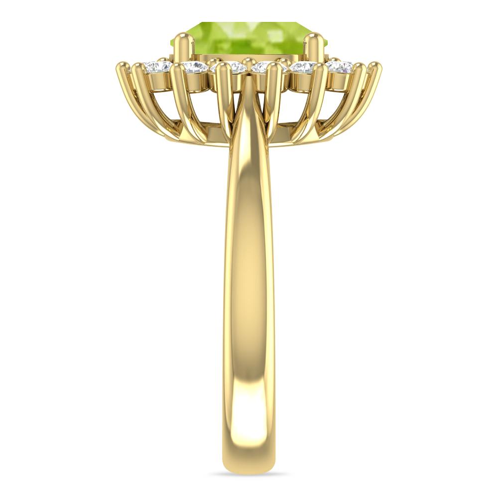 Yellow Gold - Peridot