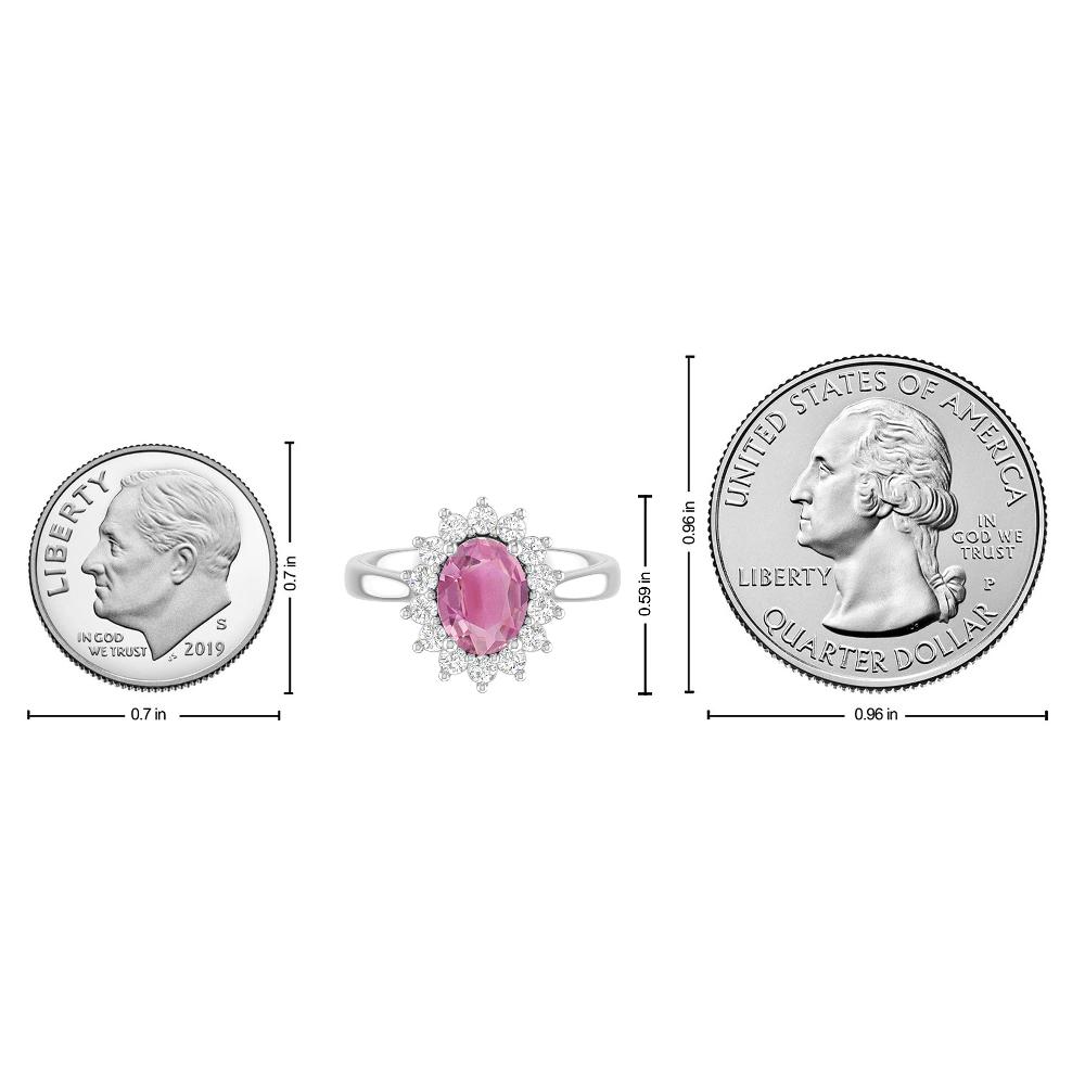 White Gold - Pink Tourmaline