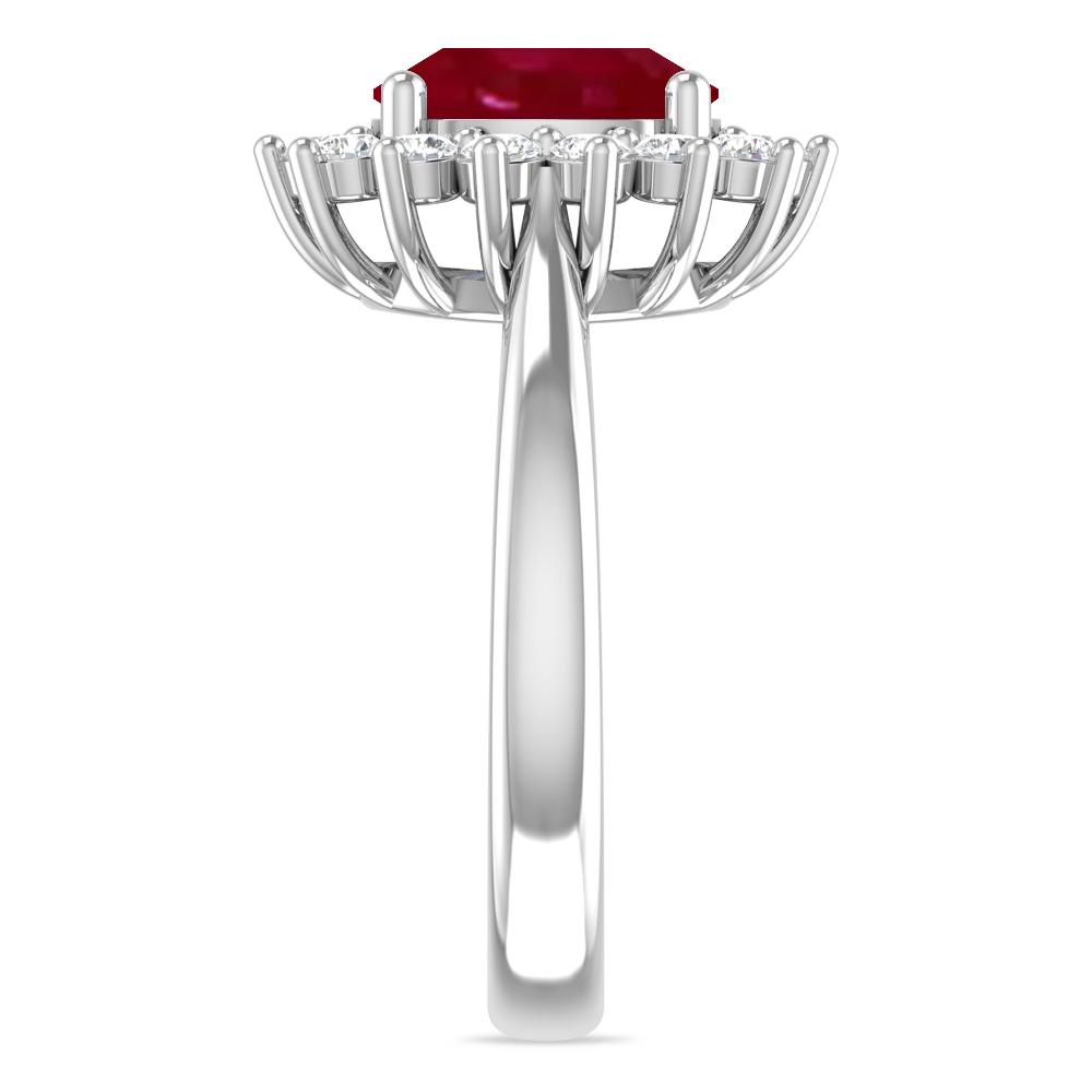 White Gold - Ruby