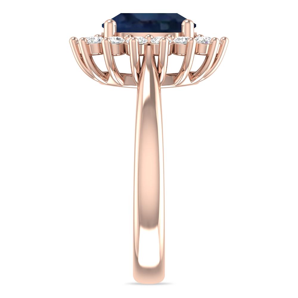 Rose Gold - Sapphire